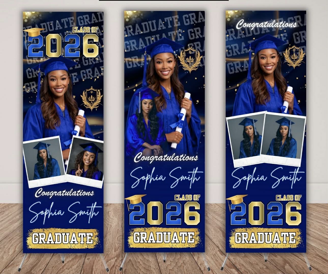 Graduation Banner ( W/O Stand)