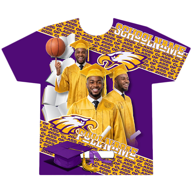 Graduation 3D T- Shirt