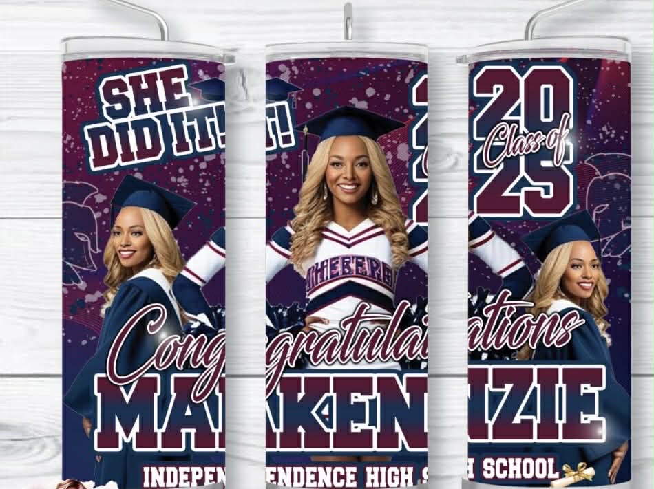 Custom Graduation Tumbler