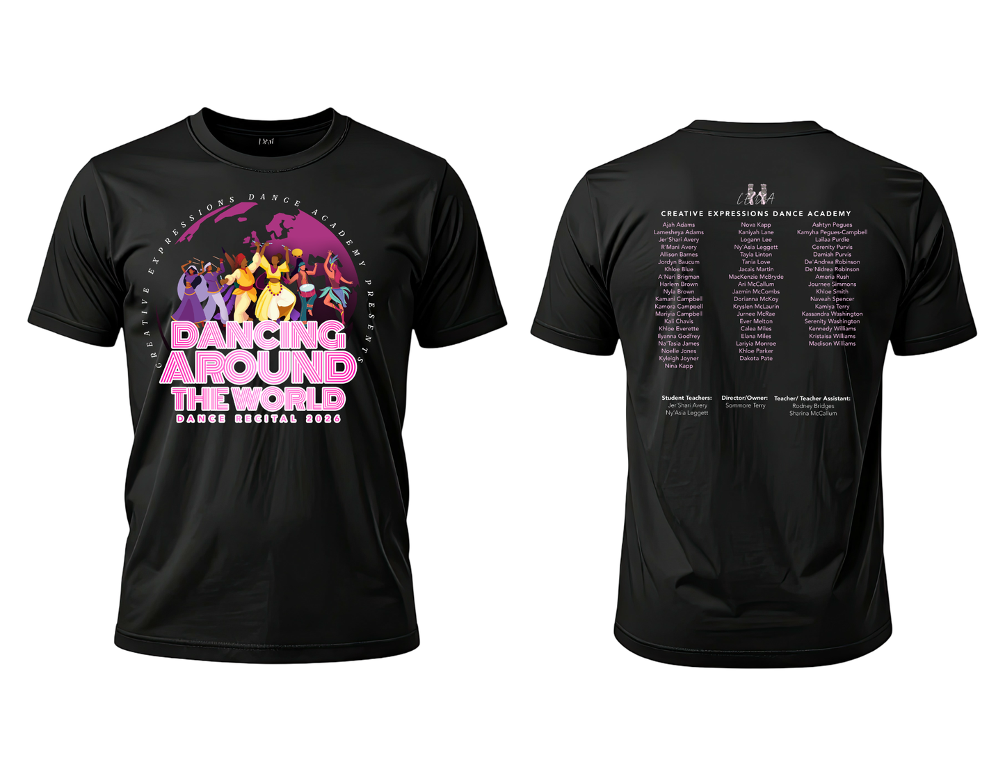CEDA Dance Recital Tee