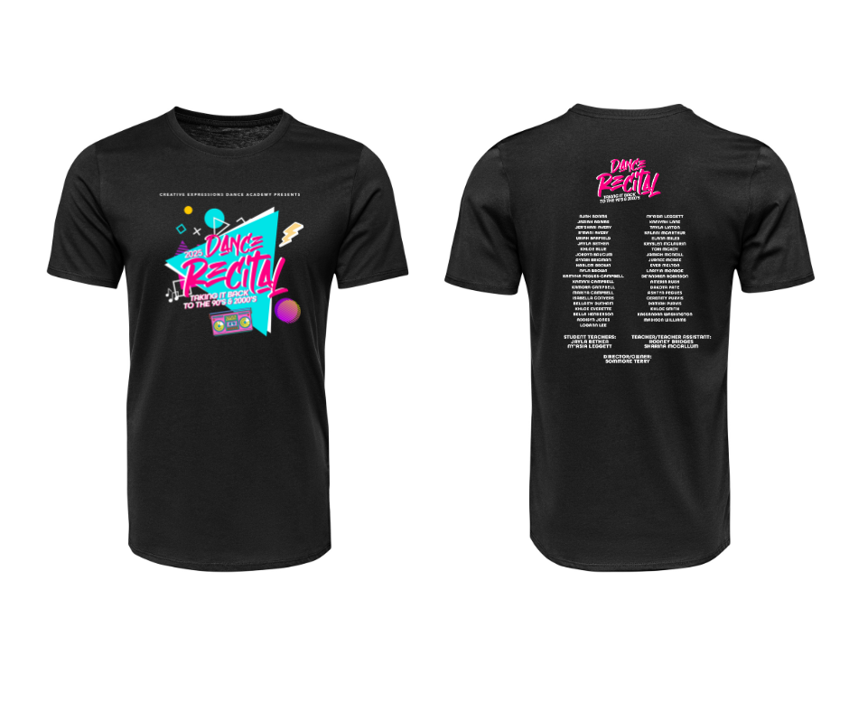 CEDA Dance Recital Tee