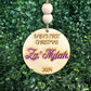 Baby's First Christmas Personalized Ornament