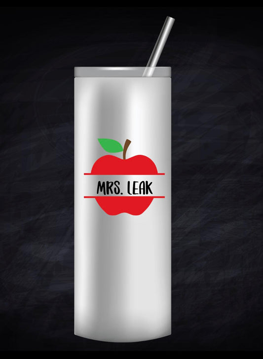 Custom Teacher Tumbler