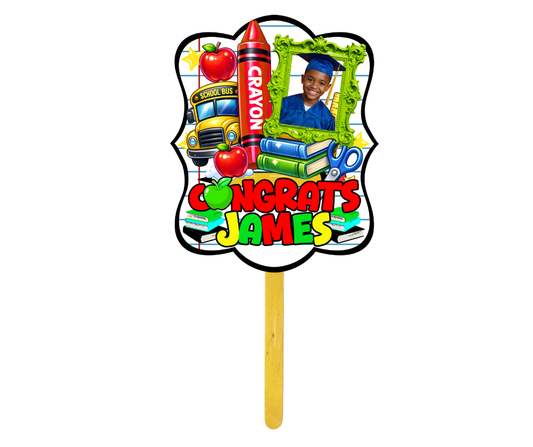 Graduation Fan Pack of 5